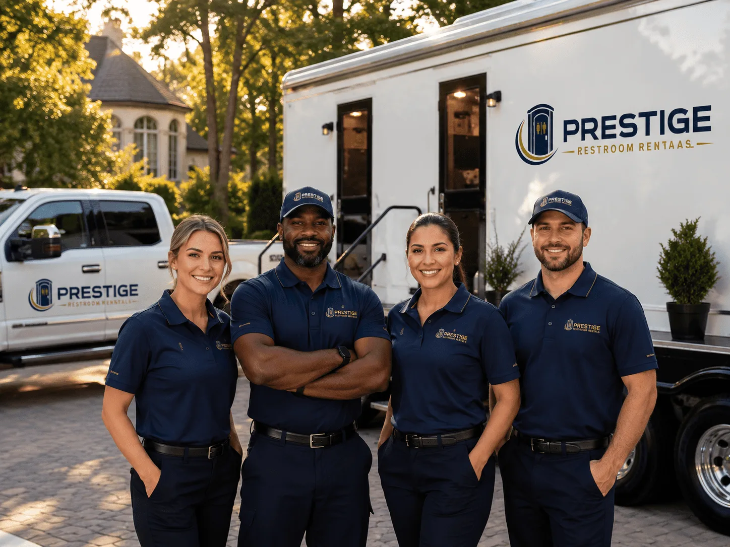 Trusted Luxury Portable Restrooms company in Upham, ND